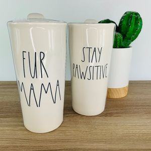 Rae Dunn Travel Mugs - 2 Pack  ♡ Brand New